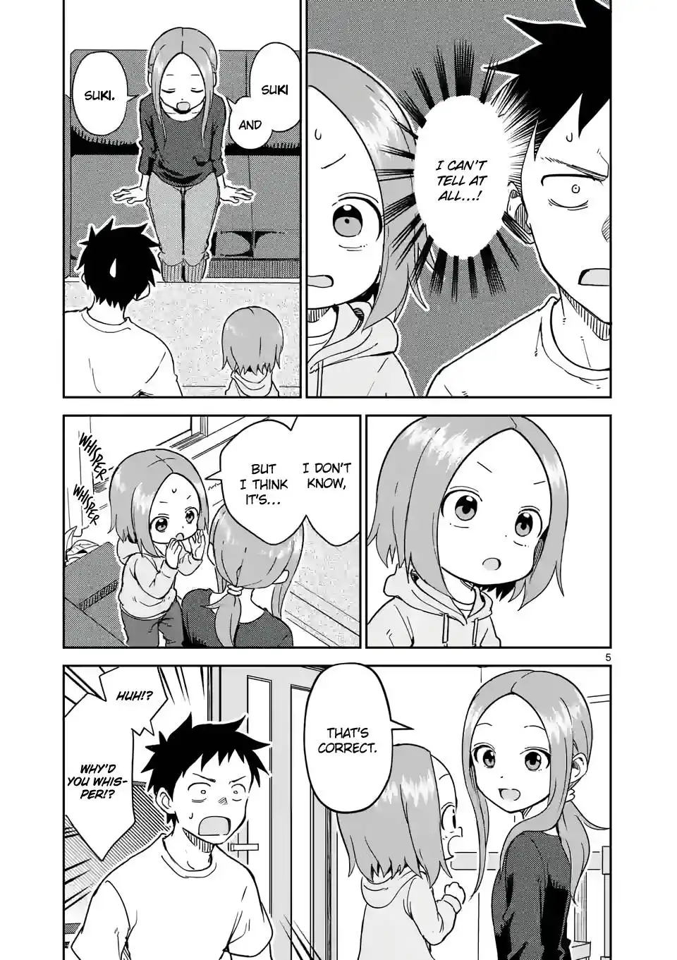 Karakai Jouzu no (Moto) Takagi-san Chapter 252 5